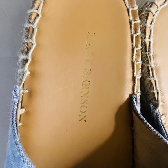 Matt Bernson Porto Cross Front Espadrille Slide Sandals Size 9 - Picture 5 of 9